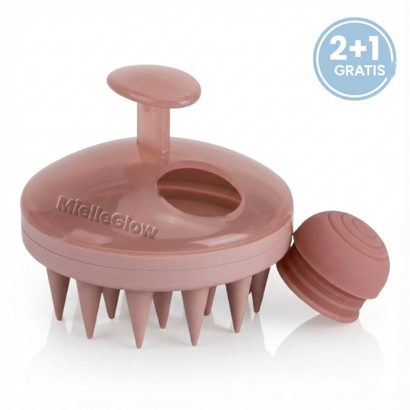 ScalpCare – Cepillo exfoliante para el cuero cabelludo MielleGlow