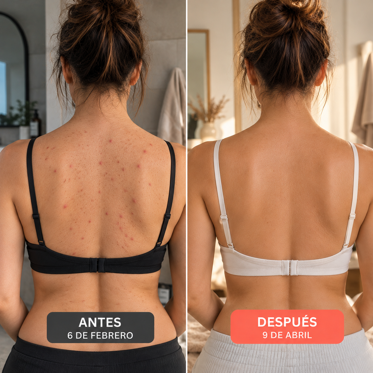 Toalla Exfoliante de Ducha Antibacteriana MielleGlow