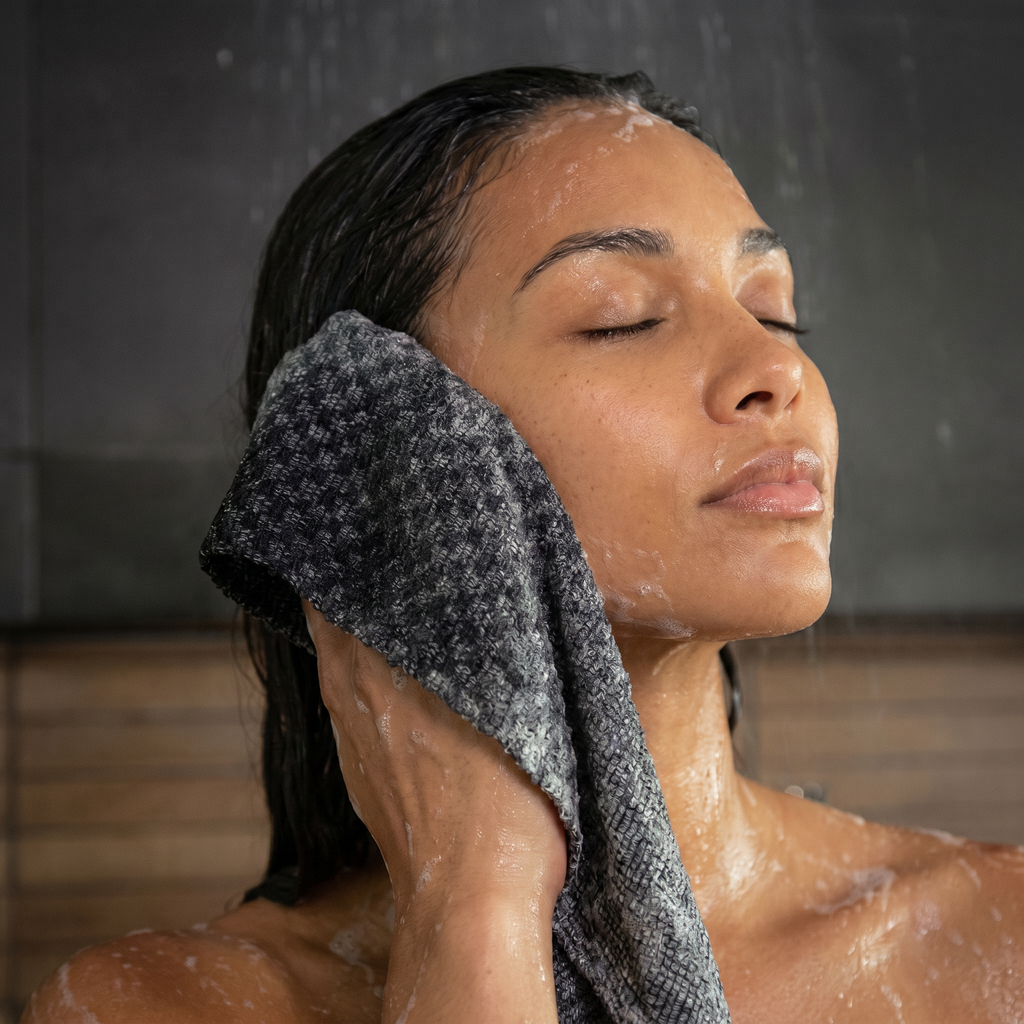 Toalla exfoliante facial – MielleGlow
