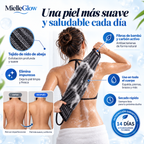Toalla Exfoliante de Ducha Antibacteriana MielleGlow